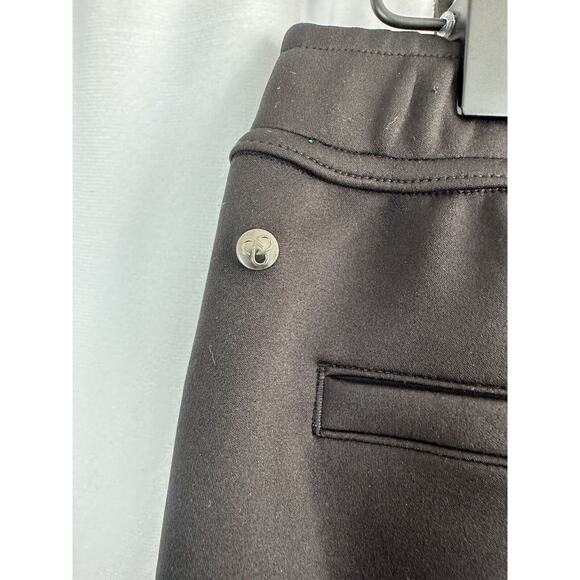 Zella Black Pull on Pants Comfort Wear Side Stripe Detail Size Womens Medium - Picture 5 of 8